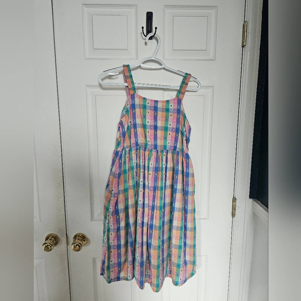 Wonder Nation Multicolor Plaid Dress